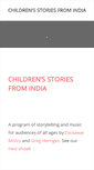 Mobile Screenshot of childrensstoriesfromindia.com